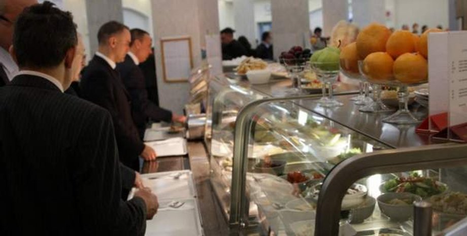 Столовая ВРУ, верховная рада, столовая, депутаты, парламент