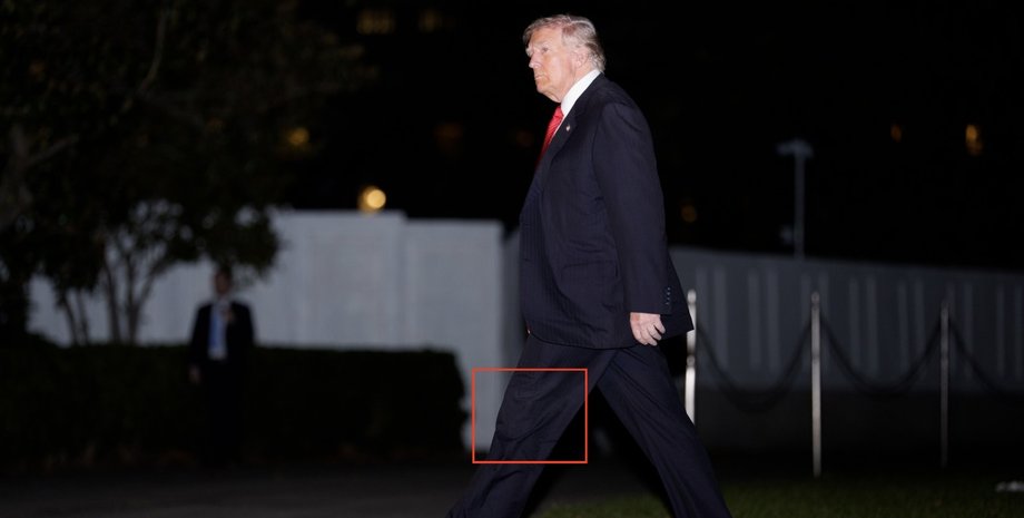 Трамп может носить мешочек для мочи У Трампа могут быть проблемы с мочеиспусканием