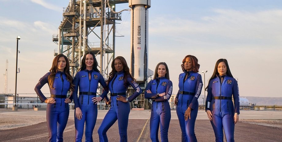 Лорен Санчес, політ у космос, джефф безос, Кеті Перрі