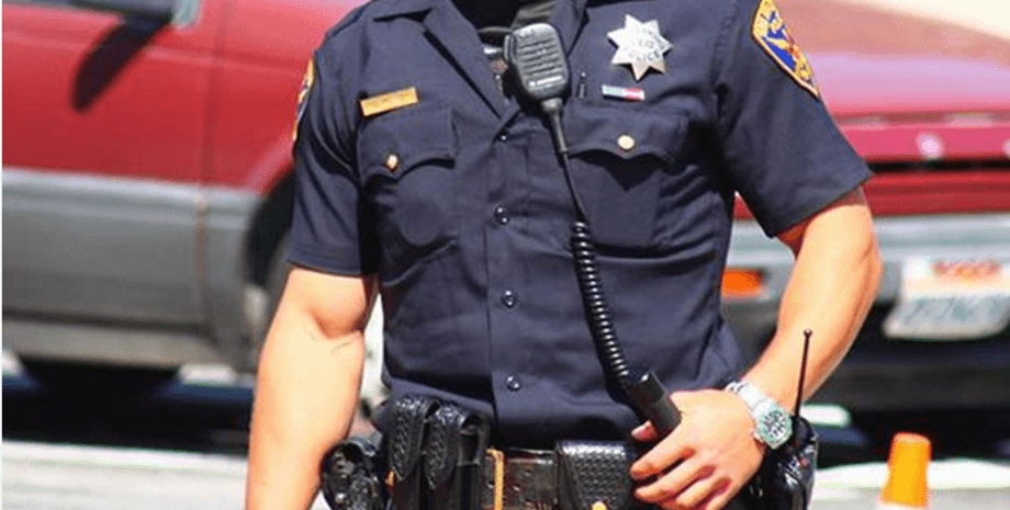 полицейский, мужчина, США