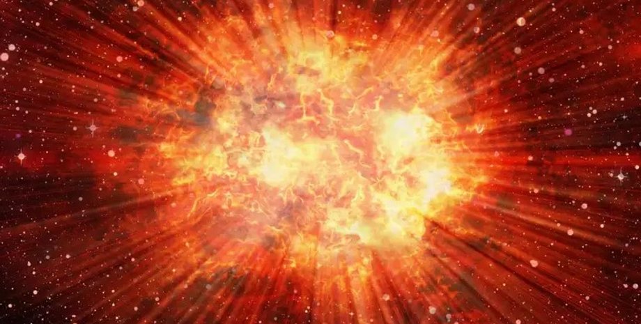 взрыв, космос