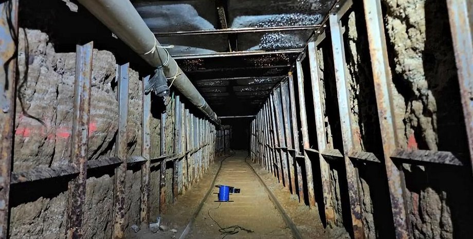 туннель наркоторговцев, картель синалоа, подземный ход, контрабанда наркотиков