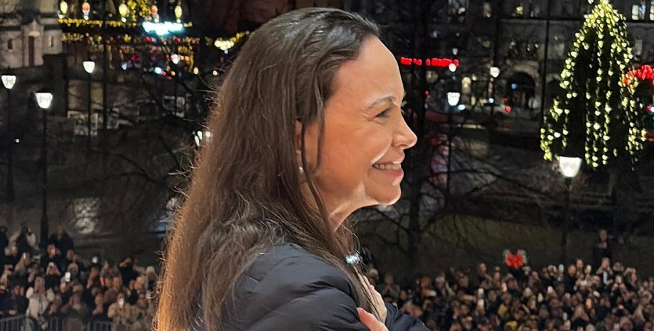 Марія Коріна Мачадо прилетіла до Норвегії