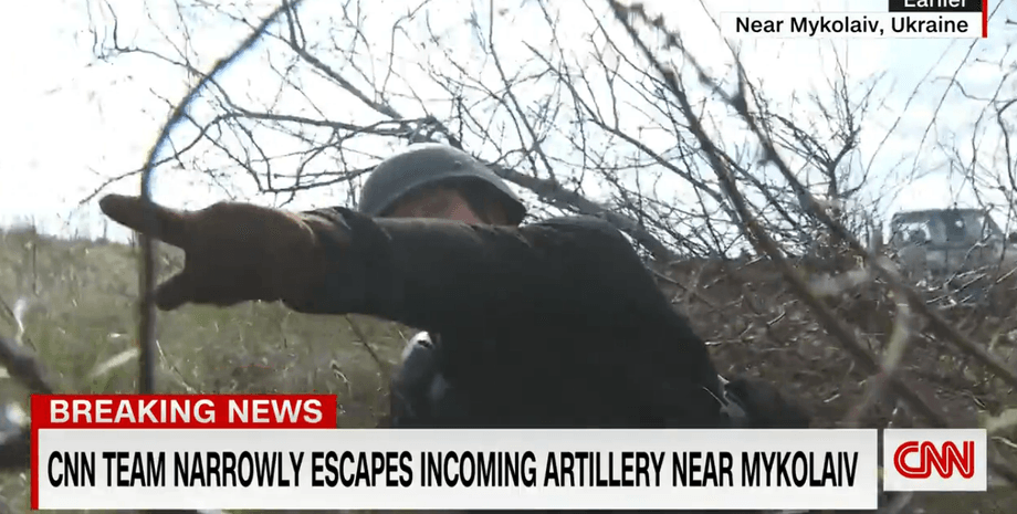 обстріл журналістів