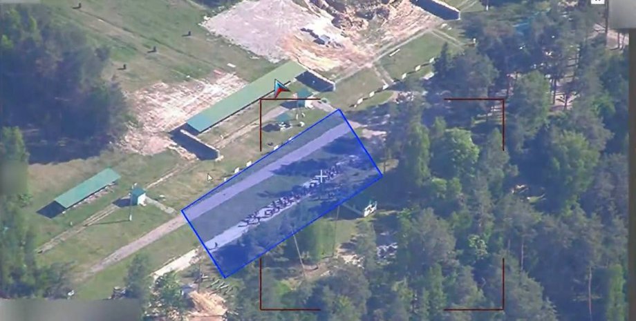 Дрон ЗС РФ наводив ракету "Іскандер" на удару по полігону в Сумській області