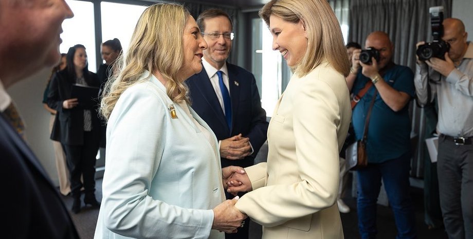 елена зеленская израиль, президент израиля, образы елены зеленской