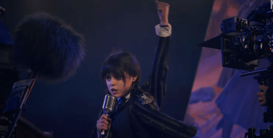 Дженна Ортега Уэнздей 2, Дженна Ортега, тим бертон, дженна ортега Уэнздей, кэтрин зета-джонс, семейка аддамс, тизер Уэнздей