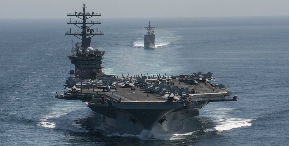 авианосец Nimitz ВМС США