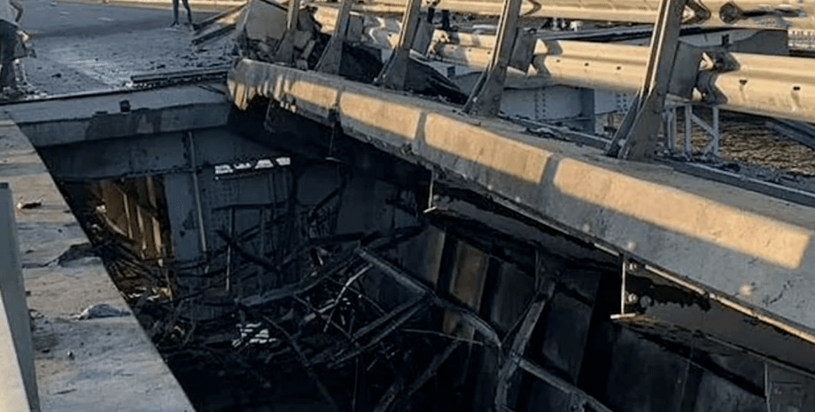 пошкодження кримського мосту