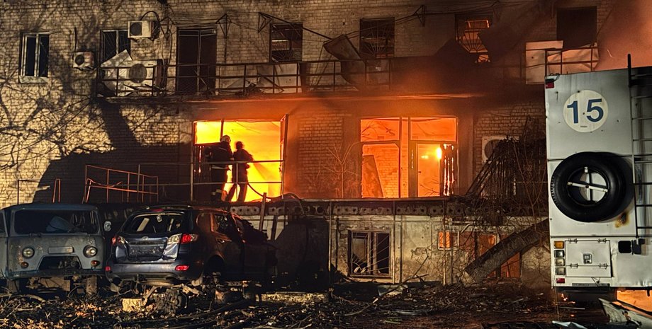 Атака на Днепр 6 января РФ ударила по Днепру "Шахедами"