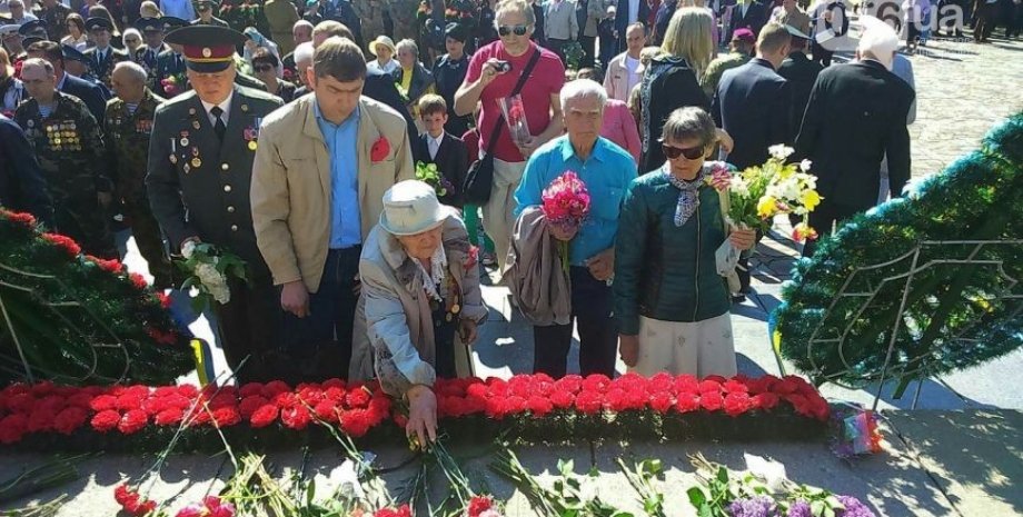 Празднование 9 мая в Днепропетровске / Фото: 056.ua