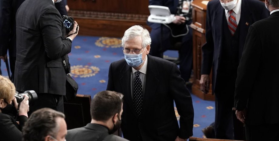 Импичмент, Сенат, Республиканцы, Дональд Трамп, Кевин Крамер, Митч Макконнелл