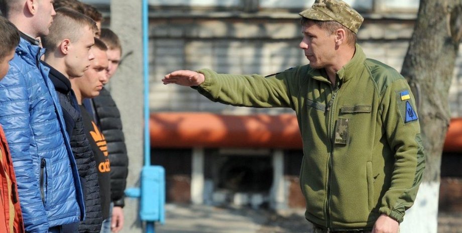 Украинские призывники