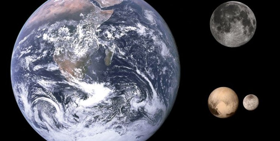 Земля, Плутон