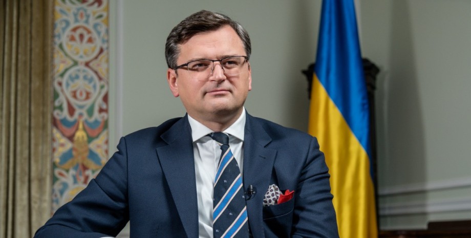 министр иностранных дел, Дмитрий Кулеба, флаг Украины