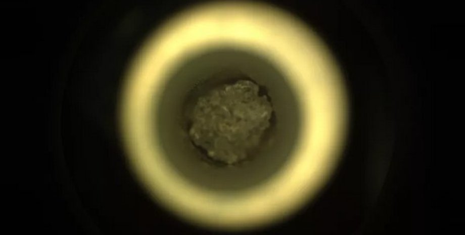 Марс, марсоход, Perseverance, образец горной породы