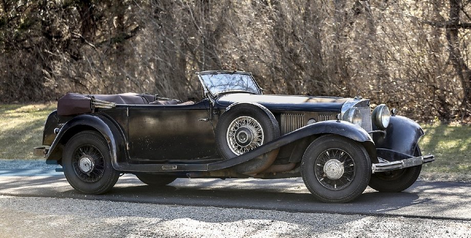 Автомобіль Рудольфа Гесса, Рудольф Гесс, Mercedes-Benz 500 K, Mercedes 500 K, кабріолет Mercedes