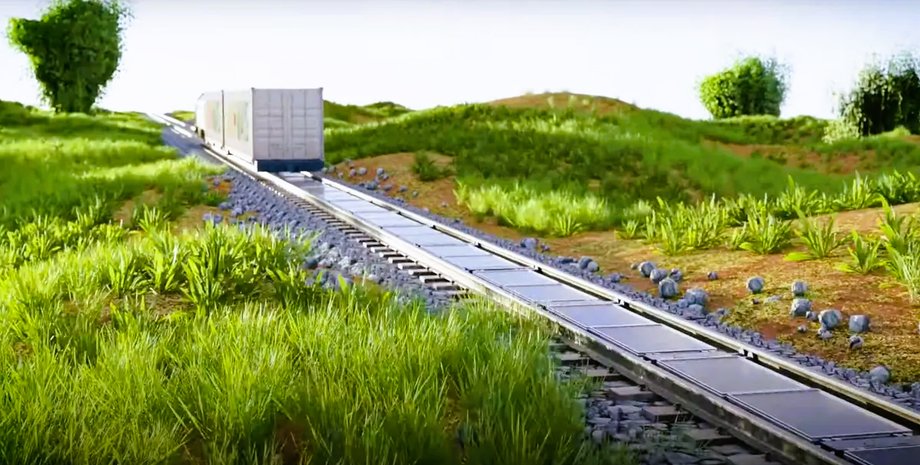 Sun-Ways, сонячні панелі, залізниця