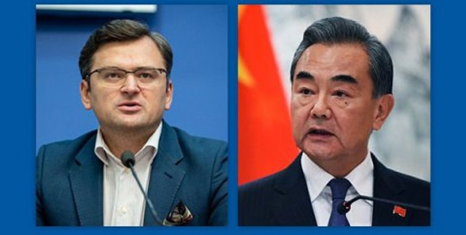 Дмитрий Кулеба и Ван И/Фото: МИД