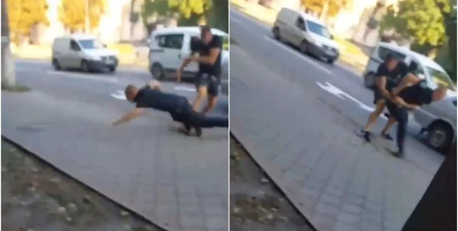 новости днепра, патрульный застрелил мужчину, убийство мужчины в днепре, избиение патрульных, нападение на патрульного