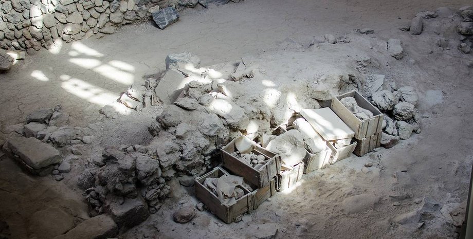 раскопки, камни, фото