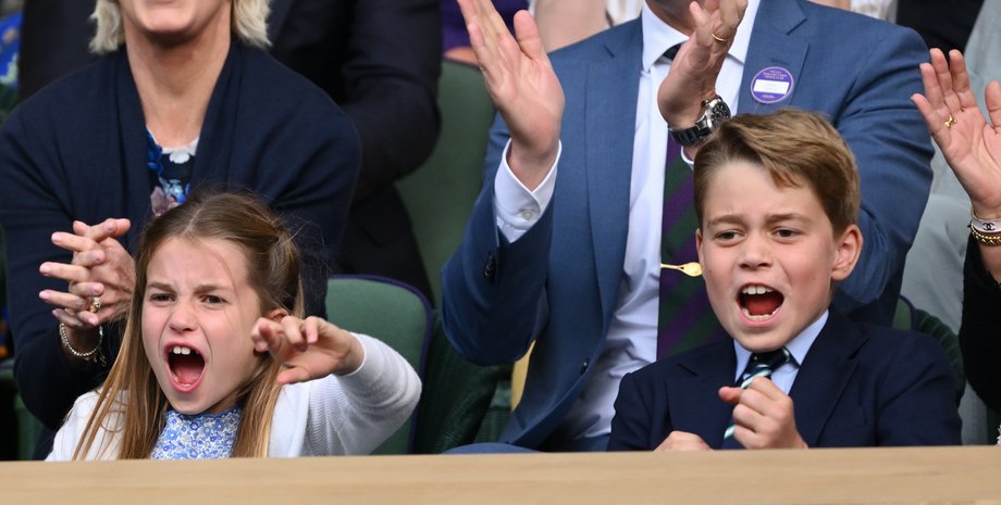 Принц Джордж і принцеса Шарлотта, вімблдон, фінал