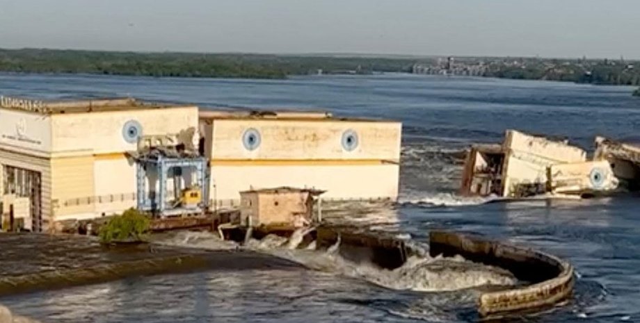 Підірвана Каховська ГЕС