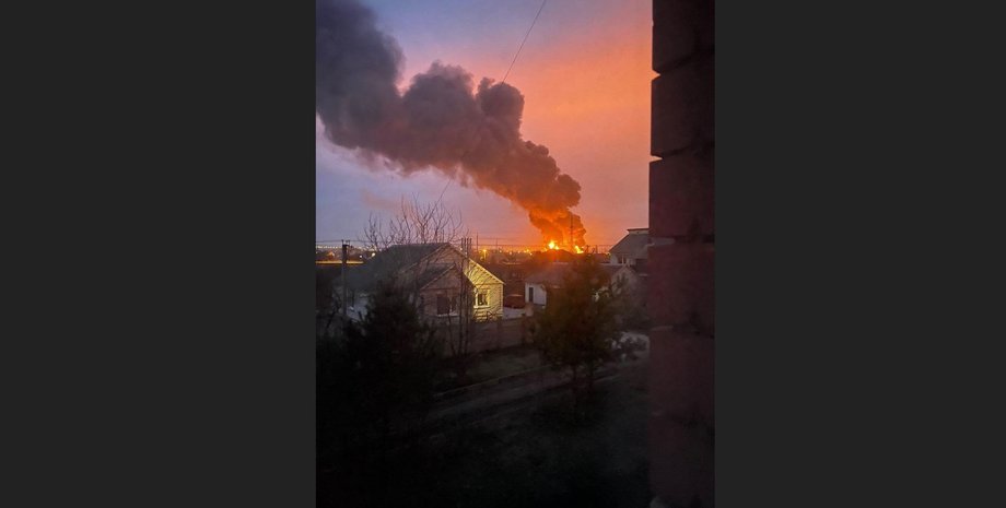 Пожар в Белгороде