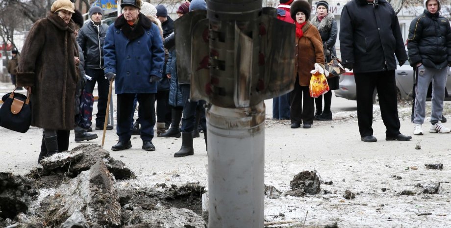 После обстрела Краматорска 10 февраля / Фото: Reuters