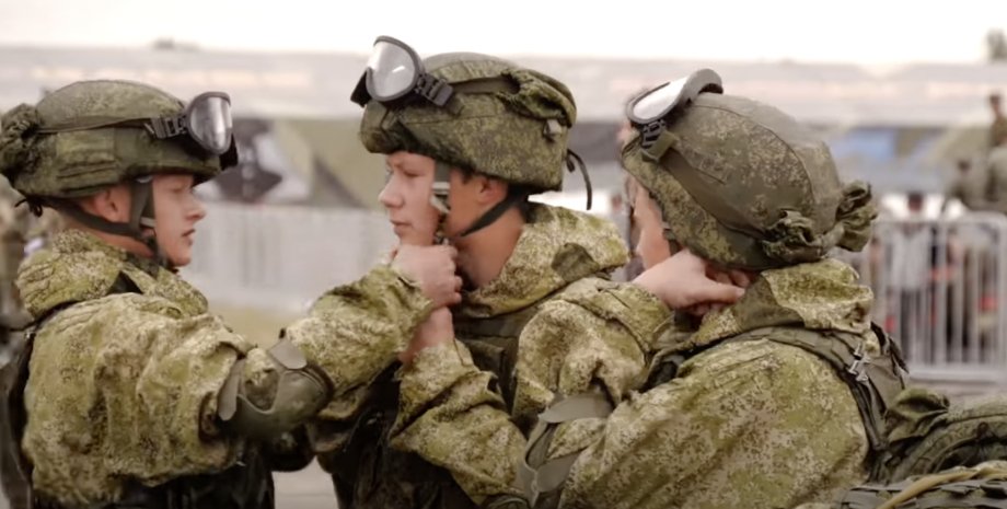 Дети в российской военной форме Дети, РФ, форма РФ, ВС РФ