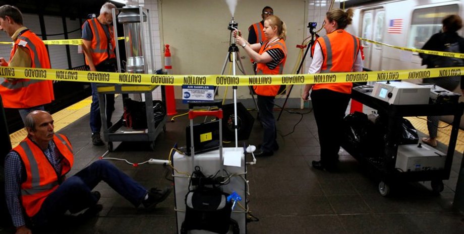 Испытания в метро Нью-Йорка / Фото: japantimes.co.jp