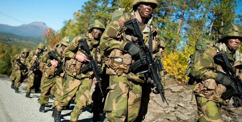 Новрегия, армия Норвегии, война в Украине, Вооруженные силы