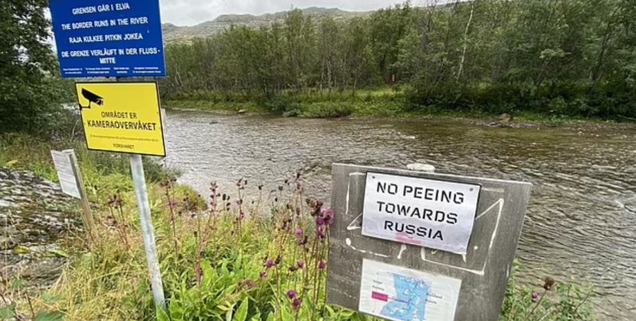 Норвегия, Россия, граница,