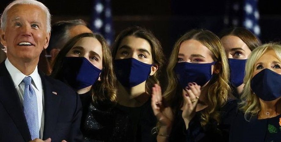 Наомі Байден, Джо Байден, сім'я