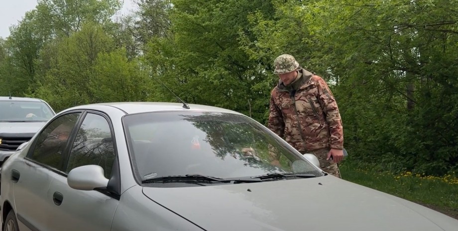 Блокпост ТЦК / архивное фото Проверка документов