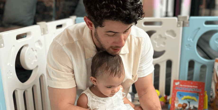 нік джонас пріянка чопра, день батька 2023, донька пріянки чопри, мелті мері, батьки пріянки чопри