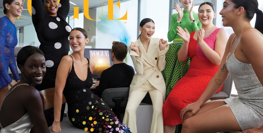 Vogue, моделі, обкладинка