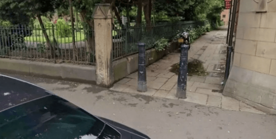 гарматні стовпи, чавунні стовпи, якобіти, повстання якобітів 1745 року, Манчестер, Велика Британія