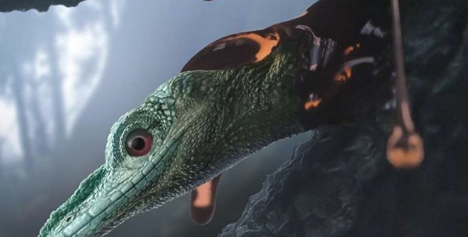 Древняя ящерица