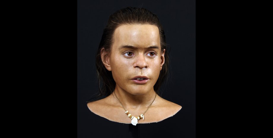 реконструкция лица, древний человек, Норвегия, мальчик из Висте
