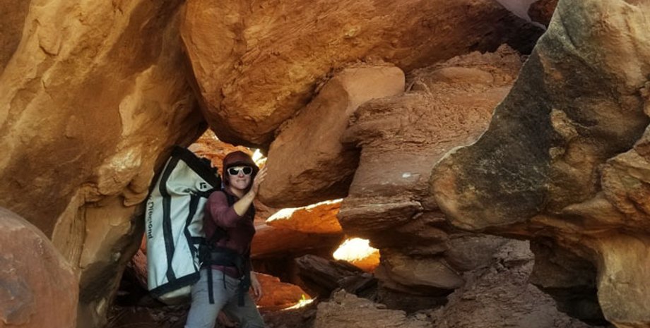 Юта, формация, камни, изучение, альпинисты