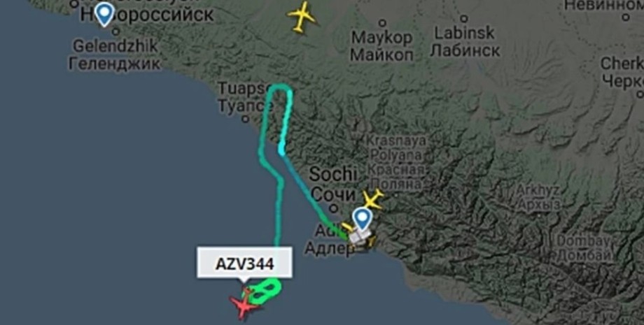Azur Air, самолет, полет, разгерметизация, аварийная посадка,