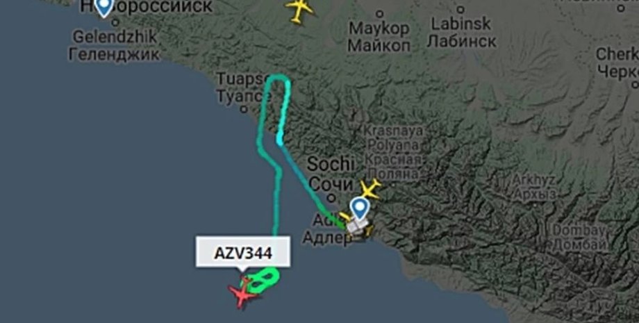 Azur Air, самолет, полет, разгерметизация, аварийная посадка,