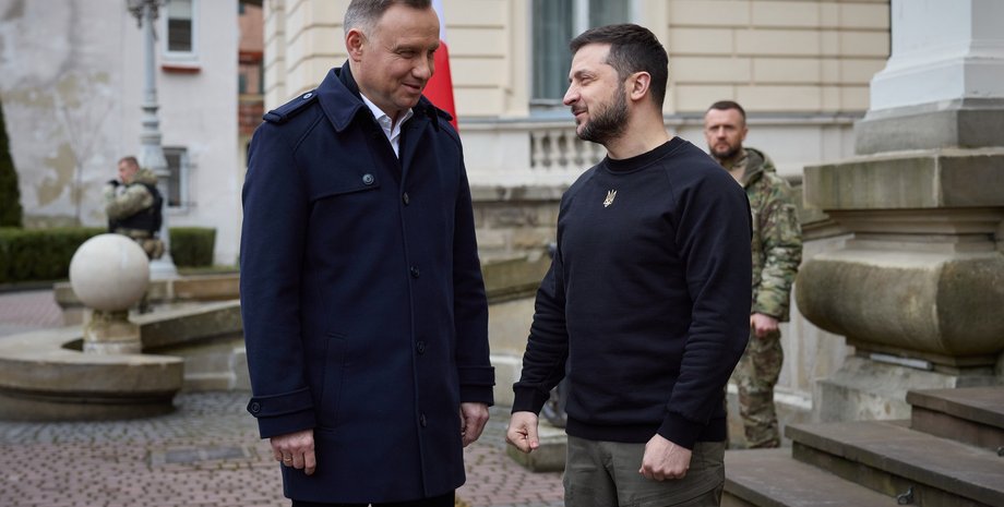 дуда, зеленський, президент польщі, президент україни