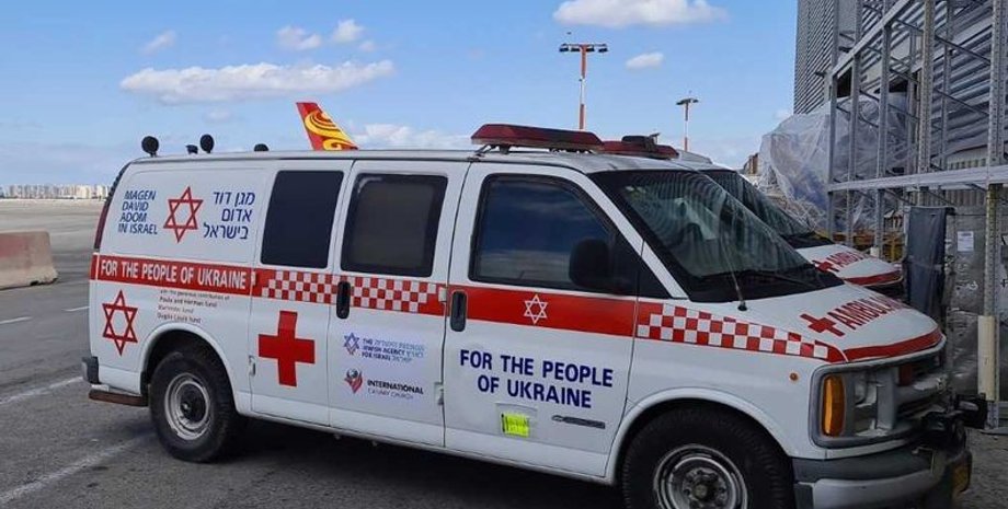 Израиль, скорая, МDA, помощь, Украина
