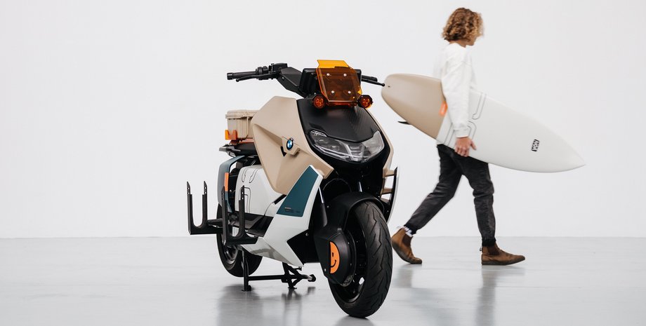 Скутери, Електроскутер, BMW, BMW CE 04, Серфінг, Дизайн, Концепт, Тюнінг, Авто, Автомобілі, Фото