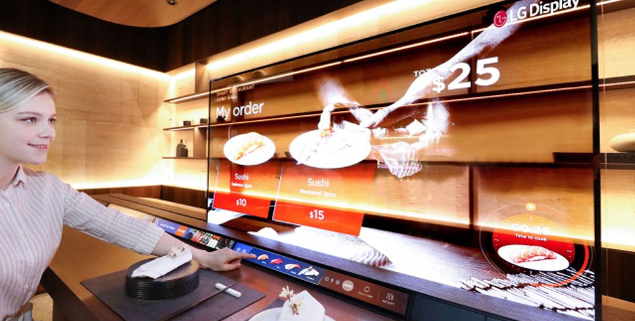 LG, дисплей