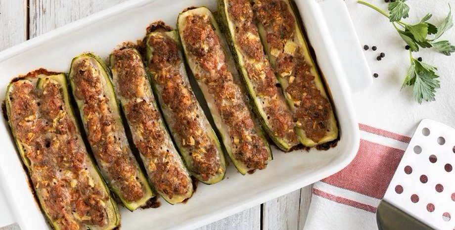 Фаршированные кабачки, кабачки рецепт, кабачки что приготовить, кабачки вкусное блюдо