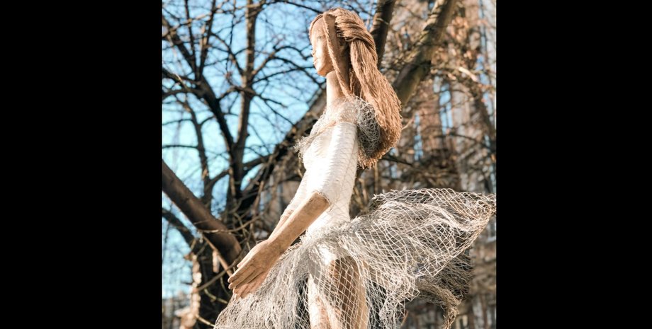 скульптура "Балерина", Балерина в Києві, Балерина в Києві, скульптура балерини, балеринка, констянтин скритуцький, скульптор скритуцький