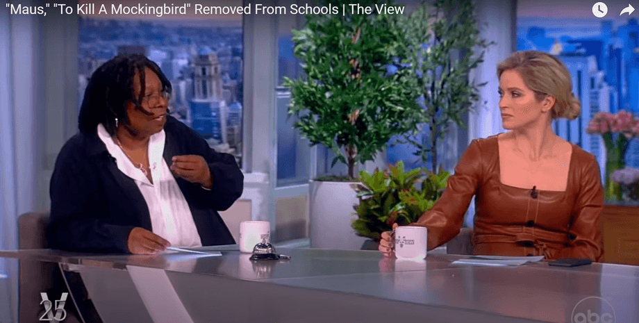 Скриншот ток-шоу The View на телеканале ABC